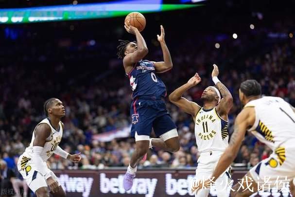 哈利8投0中步行者不敌尼克斯 猛龙罚球战力克76人